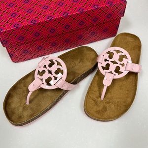Tory Burch Miller Cloud Sandal in Petunia
